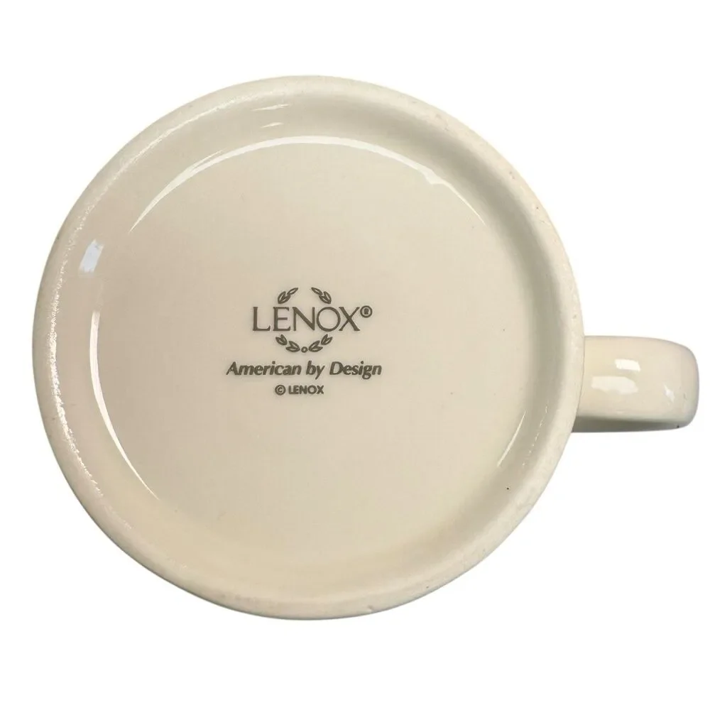 NWOB Lenox Golden Holidays Wreath Mug Christmas‎ Festive Holiday 12 Oz #863660